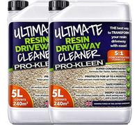 ProKleen Pro-Kleen Resin Driveway Cleaner 10L Simply Spray and Walk Away Free From Acid and Bleach Concentrated