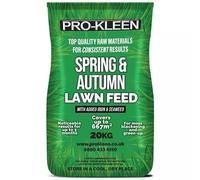 ProKleen Pro-Kleen Spring and Autumn Lawn Feed Lawn Fertiliser for Green Up & Plant Strength Covers up to 667m2