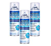 ProKleen Pro-Kleen Tile & Grout Sealer 400ml x3 - Waterproof Protection Against Mould, Mildew & Limescale - Seals & Protects