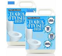 ProKleen Pro-Kleen Toilet Fresh Flush Cleaning Liquid 10L - Concentrate, Easy to Use, Blue Fluid Formula for Caravans, Motorhomes & Boats