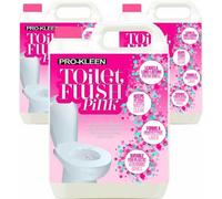 ProKleen Pro-Kleen Toilet Fresh Flush Cleaning Liquid 15L - Concentrate, Easy to Use, Pink Fluid Formula for Caravans, Motorhomes & Boats