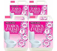 ProKleen Pro-Kleen Toilet Fresh Flush Cleaning Liquid 20L - Concentrate, Easy to Use, Pink Fluid Formula for Caravans, Motorhomes & Boats