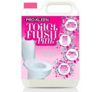 ProKleen Pro-Kleen Toilet Fresh Flush Cleaning Liquid 5L - Concentrate, Easy to Use, Pink Fluid Formula for Caravans, Motorhomes & Boats