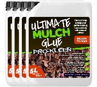 ProKleen Pro-Kleen Ultimate Mulch Glue 4x 5L (Covers 320 ft2) Binder For Gravel, Stones, Slate & Mulch
