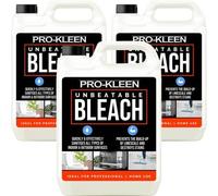 ProKleen Pro-Kleen Unbeatable Bleach - Kills Germs and Bacteria - Removes Odours, Prevents Limescale & Removes Stains 15L