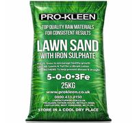 ProKleen Professional Lawn Sand 5:0:0 + 3% Fast Greening, Healthy, Strong Grass in Tan | Size: 20kg ProKleen Tan 20kg