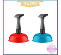 ProKleen Short Handle Ultimate Plunger - Heavy-Duty Toilet & Drain Plunger for Fast, Powerful Clogs Removal