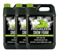 ProKleen Snow Foam Car Shampoo - Non-Caustic & pH Neutral - Apple - 3 x 5L in White ProKleen White