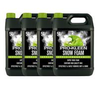 ProKleen Snow Foam Car Shampoo - Non-Caustic & pH Neutral - Apple - 4 x 5L in White ProKleen White