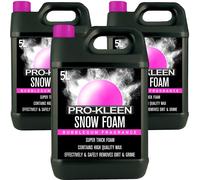 ProKleen Snow Foam Car Shampoo - Non-Caustic & pH Neutral - Bubblegum - 3 x 5L in White ProKleen White