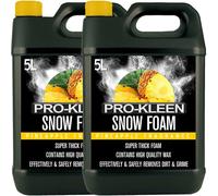 ProKleen Snow Foam Car Shampoo - Non-Caustic & pH Neutral - Pineapple - 2 x 5L in White ProKleen White