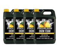 ProKleen Snow Foam Car Shampoo - Non-Caustic & pH Neutral - Pineapple - 4 x 5L in White ProKleen White