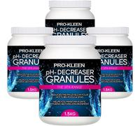 ProKleen Sodium Bisulphate pH Reducer Granules - Pools & Hot Tubs - 4 x 1.5KG in Clear ProKleen Clear
