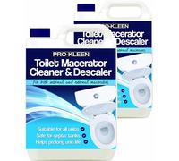 ProKleen Toilet Macerator Cleaner & Descaler 2 x 5L in Clear ProKleen Clear