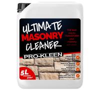 Pro-Kleen Ultimate Masonry Cleaner 5L - Removes Dirt, Grime, Black Spots, Stains & More - Restores Colour - Child & Pet Safe - Concentrated Formula - Covers 40m2