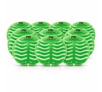 ProKleen Urinal Mats Pack of 10 Apple Fragrance Anti-Splash in Green ProKleen Green