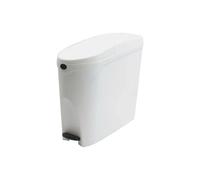 ProKleen White Pedal Operated Toilet Sanitary Bin 20 Litre Capacity ProKleen White