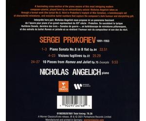 PROKOFIEV - ANGELICH,NICHOLAS DIGIPAK CD NEW PROKOFIEFF,SERGEJ