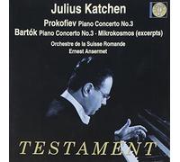 Prokofiev & Bartok: Piano Concertos by Julius Katchen (2003-10-13)