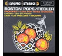 PROKOFIEV/CHOPIN/LISZT/FIEDLER/BOSP: LOVE FOR THREE ORANGES/SYLPHIDES/PRELU - CD