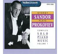 Prokofiev: Complete Solo Piano Music Volume 1