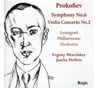 Prokofiev & Heifetz & Mravinsk - Symphony No 6 Violin Concerto