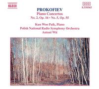 Prokofiev: Piano Concertos No. 2, Op. 16 & No. 5, Op. 55