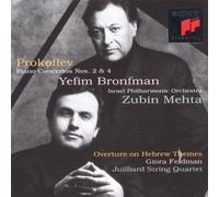 Zubin Mehta - Prokofiev: Piano Concertos Nos. 2 & 4 / Overture on Hebrew Themes