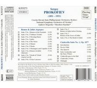 PROKOFIEV: ROMEO & JULIET / CINDERELLA [HIGHLIGHTS] NEW CD