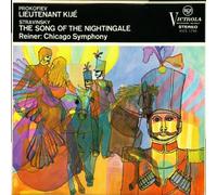 Prokofiev, Stravinsky, Reiner : Chicago Symphony: Lieutenant Kijé, The Song Of The Nightingale LP