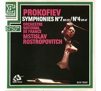 Prokofiev: Symphonies No. 7 & 4 - M. Rostropovitch [UK Import]