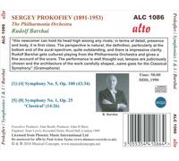 Prokofiev: Symphonies 5 & 1, 'Classical'