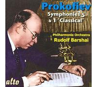Prokofiev:symphonies Nos 5 & 1 - Orchest Philharmonia Compact Disc