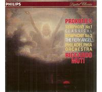 Prokofiev: Symphony No. 1 "Classical"; Symphony No. 3 "The Fiery Angel" (1993) Audio CD