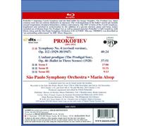PROKOFIEV: SYMPHONY NO. 4; THE PRODIGAL SON NEW DVD