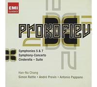 Simon Rattle; André Previn; Han-Na Chang; Antonio Pappano; Robert Irving; Royal Philharmonic Orchestra; London Symphony Orchestra; City of Birmingham Symphony Orchestra - Prokofiev: Symphony No.5; Symphony No.7; Sinfonia Concertante; Cinderella - Ballet Suite