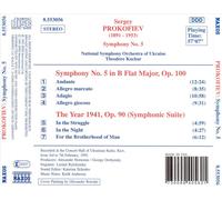 PROKOFIEV: SYMPHONY NO. 5; THE YEAR 1941 NEW CD