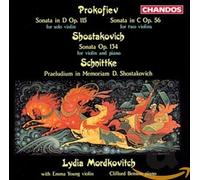 Prokofiev: Two Violin Sonatas; Shostakovich: Violin Sonata; Schnittke: Praeludium in Memorian D. Shostakovich