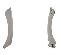 PROKROPKVK Car Inside Door Handle for BMW 3Series E90 E91 318 320 325 328 330 335 Part Inner Doors Panel Handle Bar Pull Trim Cover Full Set Interior Door Handles Pull Trim Cover(Gray(on the Left))
