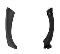 PROKROPKVK Car Inside Door Handle for BMW 3Series E90 E91 318 320 325 328 330 335 Part Inner Doors Panel Handle Bar Pull Trim Cover Full Set Interior Door Handles Pull Trim Cover(Black(on the Right))