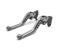 PROKROPKVK Clutch Levers Brake Handlebar for Kawasaki for Ninja 125 for Z125 2019 2020 2021 2022 2023 CNC Adjustable Motorcycle Brake Clutch Lever 147mm 177mm Brake Handle Lever(Black ECX224000BL)