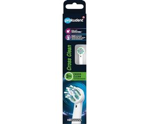prokudent Universal Cross Clean Replacement Toothbrush Heads, 3 Replacement Bristles, Deep Cleaning, Up to 3 Times Better Cleaning of Between Teeth