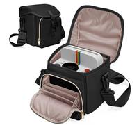 Prokva Camera Sling Bag Compatible with Polaroid Now 2nd Generation I-Type, Now+ 2nd Gen I-Type, Now, Now+, OneStep Instant Camera, Camera Crossbody Bag with Adjustable Strap, Black(Empty Bag)