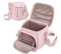 Prokva Camera Sling Bag for Polaroid, Camera Case with Film Storage, Pink | Compatible with Polaroid Now I-Type/ Now+ I-Type/ OneStep+/ OneStep 2 VF/ Flip/ Go Series