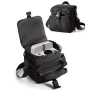 Prokva Instant Camera Case Compatible with Polaroid Now 3rd and Go Gen2 Series, Protective Camera Sling Bag with Adjustable Strap and Pockets, Black