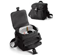 Prokva Instant Camera Case Sling Bag for Polaroid with Film Pocket, Black
