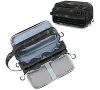 Prokva Tactical Toiletry Bag for Men, Shaving Travel Bag for Toiletries, Camouflage (Empty Bag, Patent Design)
