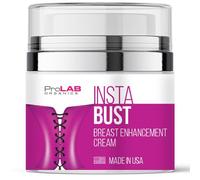 ProLab Organics InstaBust Breast Enhancement Cream - Bust Firming & Lifting Formula for Fuller, Rounder, Bigger Breasts - Volume Boosting Topical - Made in USA