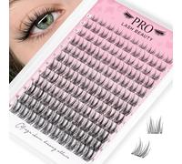 PROLASHBEAUTY Wispy Lash Clusters Eyelash Cluster Waterproof Lashes Lightweight Cat Eye Lashes Extensions Natural Look Easy to Apply(Cat，8-18mix)