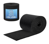 PROLEE Boat Trailer Bunk Carpet Extra Thick,50FT x 12in Marine Trailer Bunk Carpets 25oz, Marine Carpet, Boat Carpet Waterproof, Trailer Bunk Padding for Boats, Jet Ski, 5/16 Inch